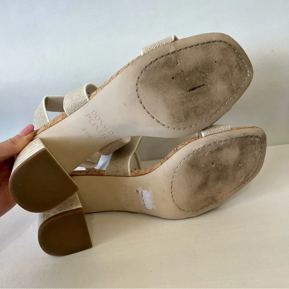 Donald Pliner Parly Stretch Heeled Sandals
